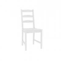 Комплект изделий (стол + 4 стула) Вествик белый лак - Изображение 1